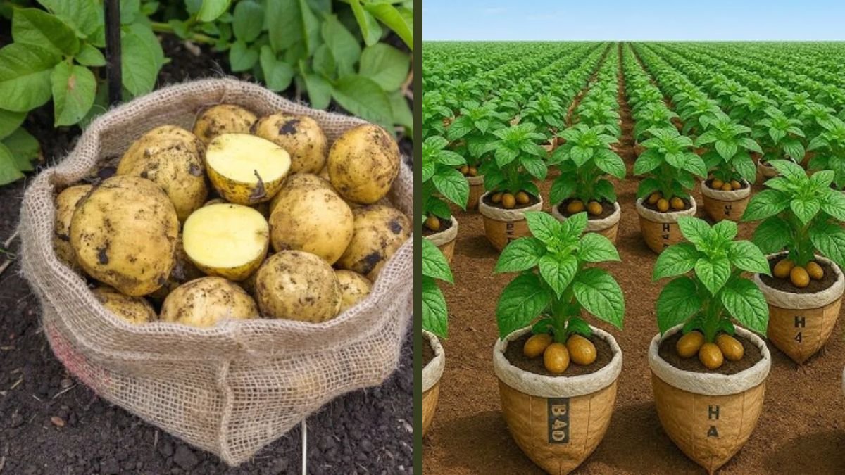 How to Grow Potatoes in Bags Right on Your Balcony – High Yield with Zero Ground Space