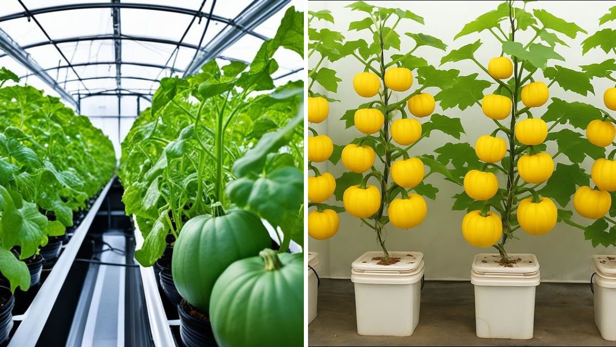 Grow Mini Pumpkins Using Hydroponics Right at Home