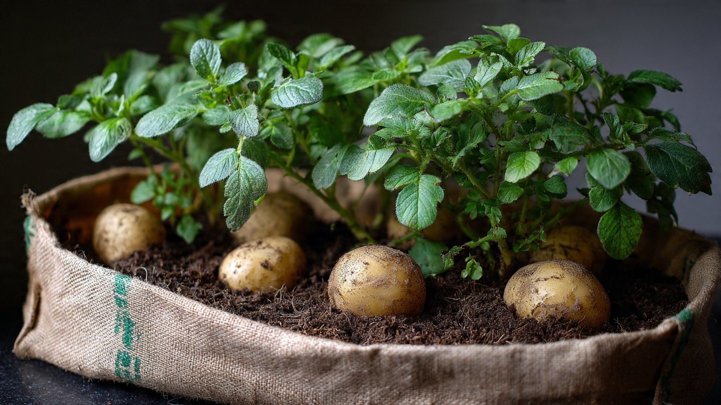 Discover the Simple Method to Easily Grow Baby Potatoes in a Bag at Home