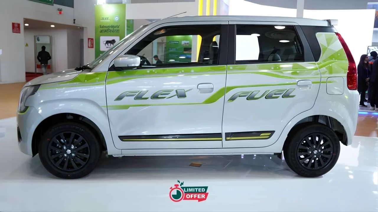 Maruti Wagon R Flex Fuel Launched With Hybrid Engine, 55km/l Mileage & ₹3.99 Lakh Price