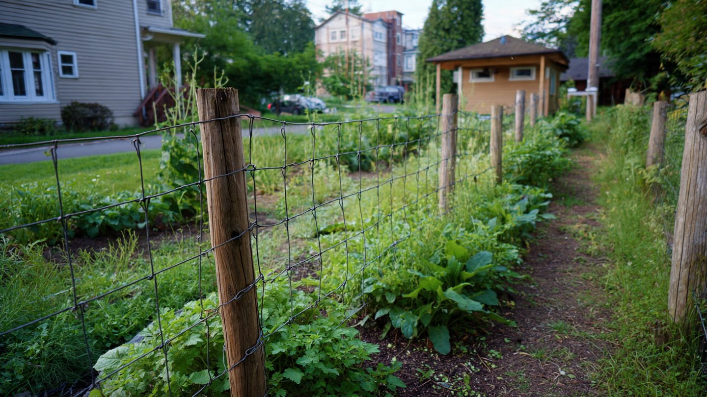 How a Fence Protects Your Vegetable Garden from Pests