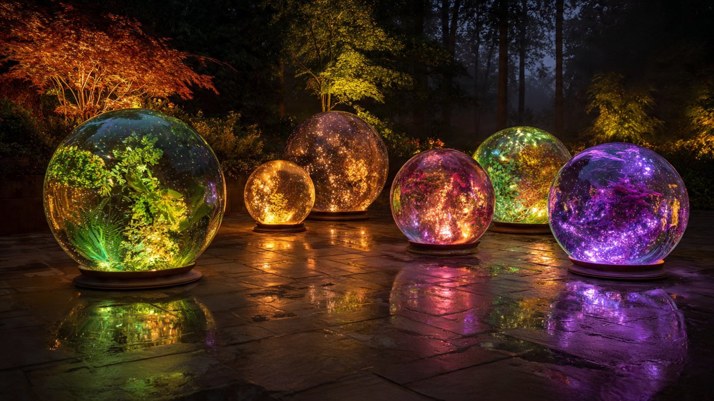 Wonder How Solar Globes Can Transform Your Garden into a Starry Night?